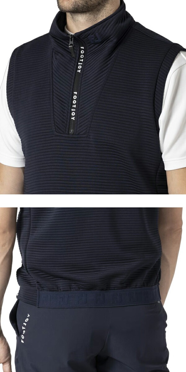 FJ フットジョイ ゴルフ ベスト Lサイズ （MEN'S TWINSOF 撥水