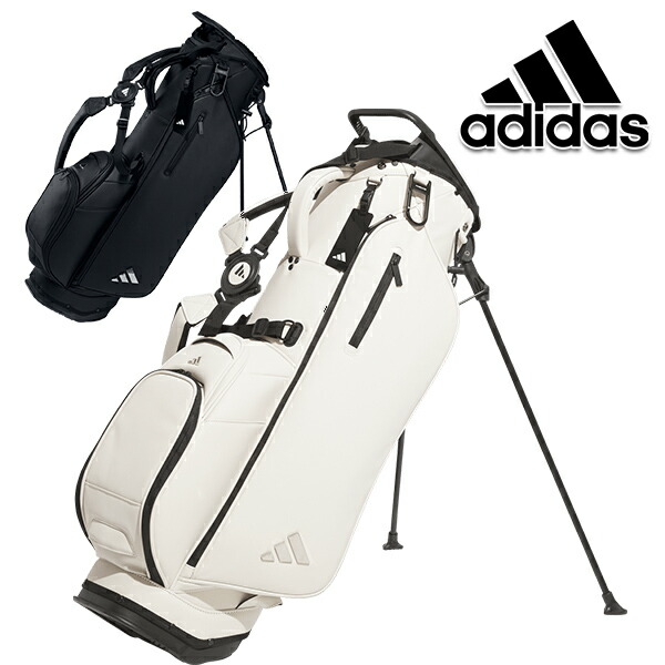 美品 ゴルフ バッグ キャディバッグ アディダス adidas アディダス 2025年春夏モデルゴルフ メンズ メタルロゴ