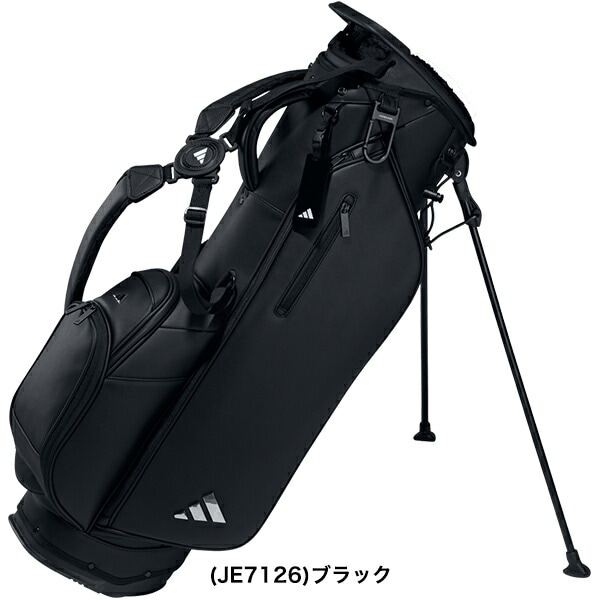 美品 ゴルフ バッグ キャディバッグ アディダス adidas アディダス 2025年春夏モデルゴルフ メンズ メタルロゴ