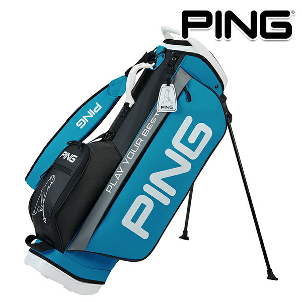 ピンゴルフ ライト スタンド キャディーバッグ 9.5型 2.5kg 6分割