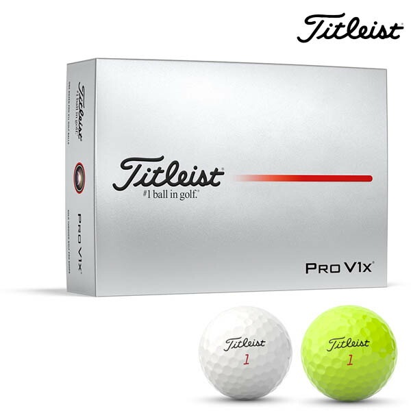 �����ȥꥹ�� PRO V1 X ����եܡ��� 1������ Titleist��25��
