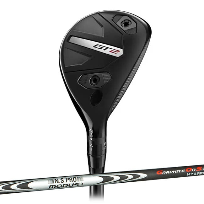 美品☆GOST☆2本セットタイトリストユーティリティ用 タイトリスト メンズ GT2 ユーティリティ メタル MODUS3 H GOST