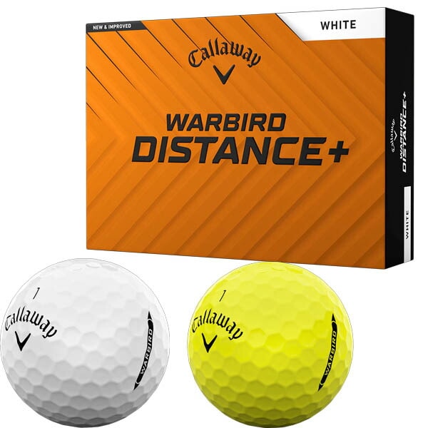 Callaway Golf - ホワイト　新品　キャロウェイ 4ダース　 ゴルフボール　ウォーバード Callaway 日本正規品 キャロウェイ WARBIRD DISTANCE+(ウォー