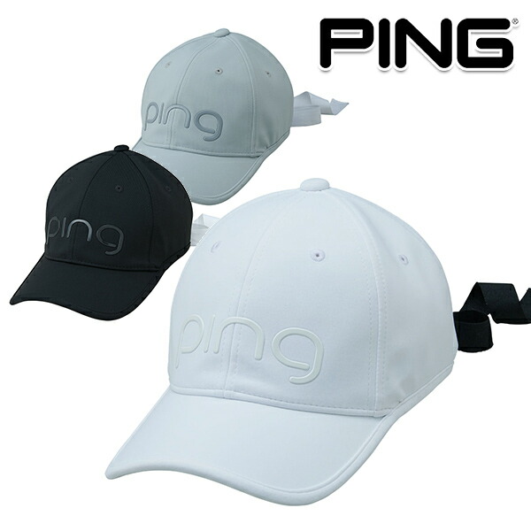 ピンゴルフ レディース クール リボン キャップ HW-L2503 PING【25