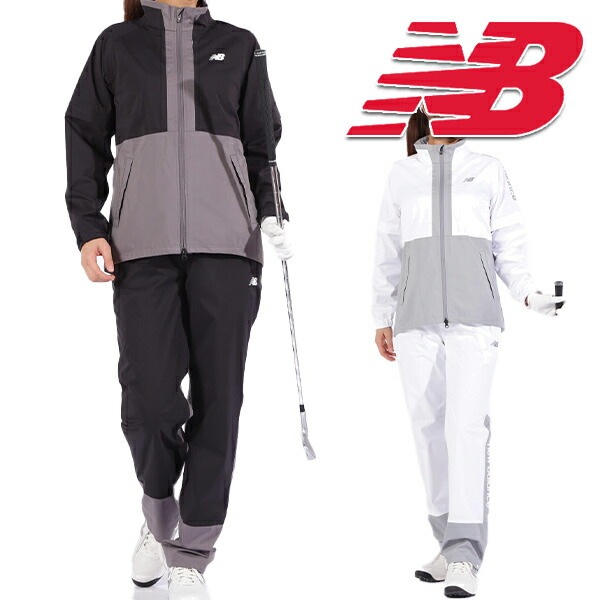 ニューバランス　レインウェアセット　レディース ニューバランスゴルフ 2025年秋冬モデル レディース レインウェア 上下