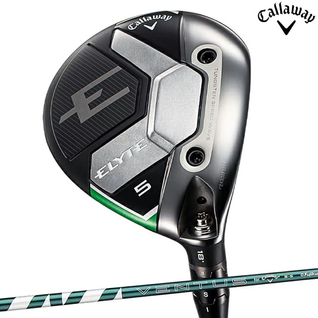 �ڥ����㥹���֥�ۡ�����ۥ��������������� ��� ELYTE ���꡼�� �ե������������å� VENTUS GREEN 50 for Callaway �����ܥ󥷥�եȡ�25��
