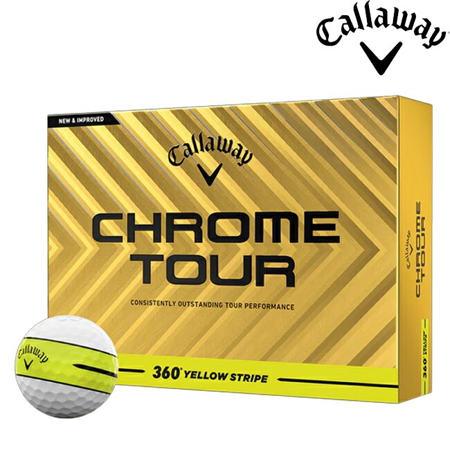 �ڿ��̸���ۥ��������������� ������ �ĥ��� 360 �����������ȥ饤�� ����եܡ��� 1������ CHROME TOUR 360�� YELLOW STRIPE��25��
