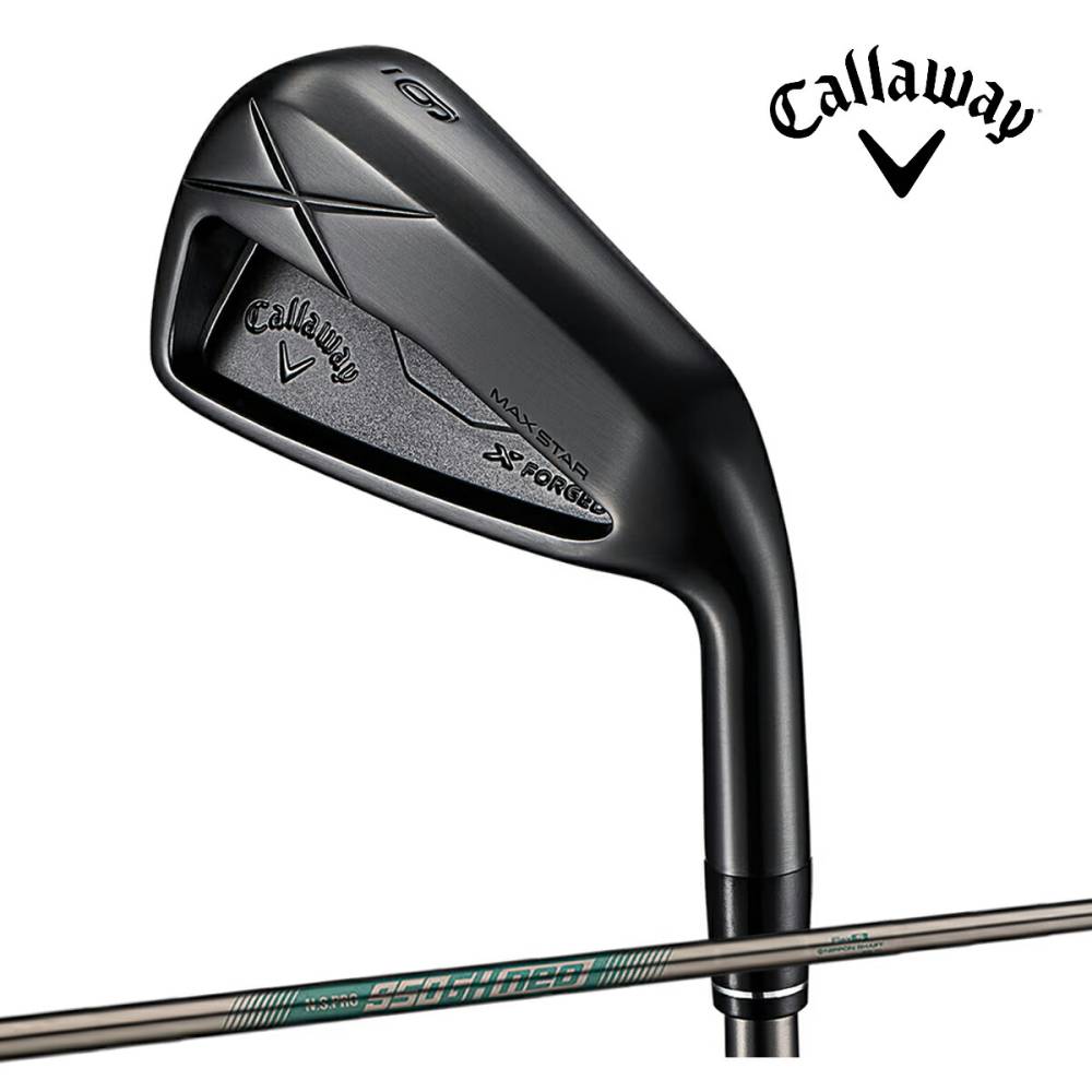 �ڥ��쥯�ȥ���å׸���ۥ���������� ��� X FORGED MAX STAR BLACK ���å��� �ե������� ������ �֥�å� �������� 5����(6-9��PW) NS PRO 950 GH neo Luxury Black �������륷��եȡ�25��