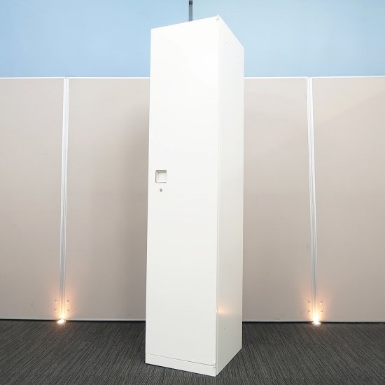 【ロッカー（１人用）】【ワードローブ】中古オフィス家具<br>■オカムラ／レクトライン