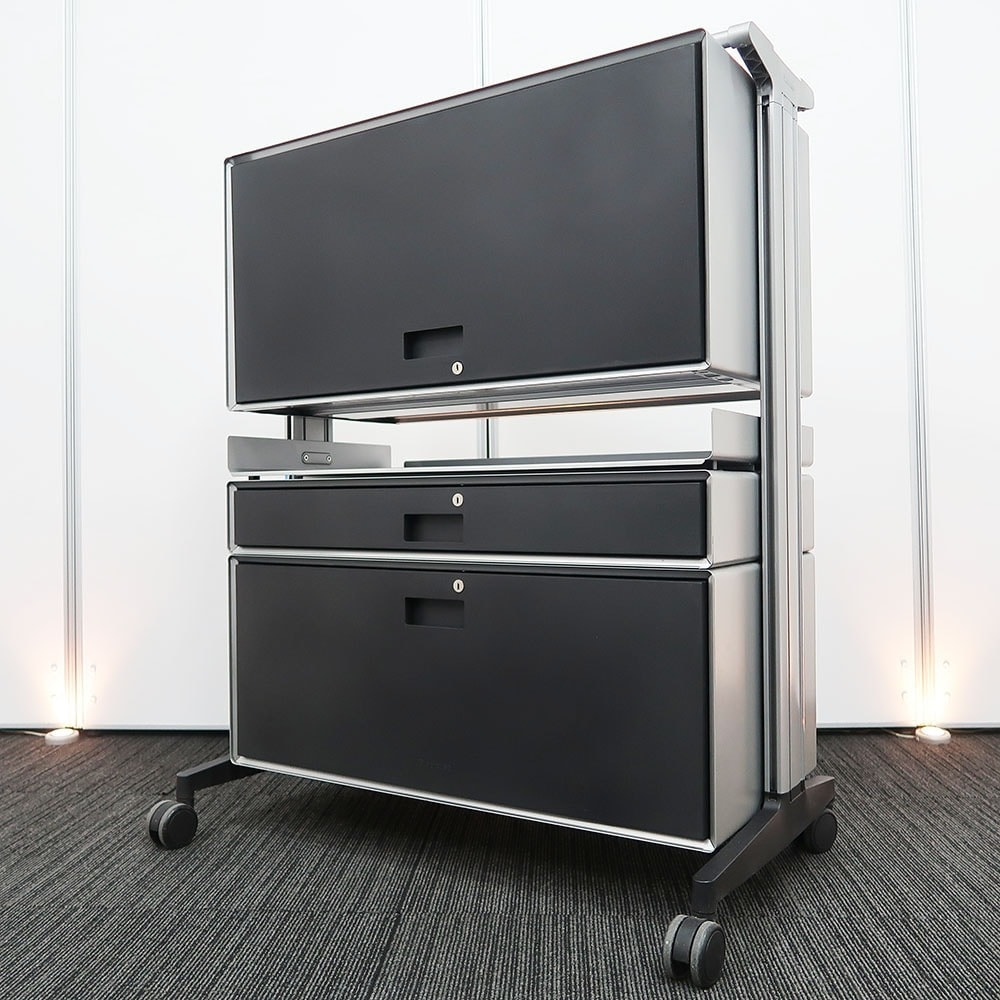 【収納キャビネット】中古オフィス家具<br>■Steelcase(スチールケース）／MOBY（モビー）