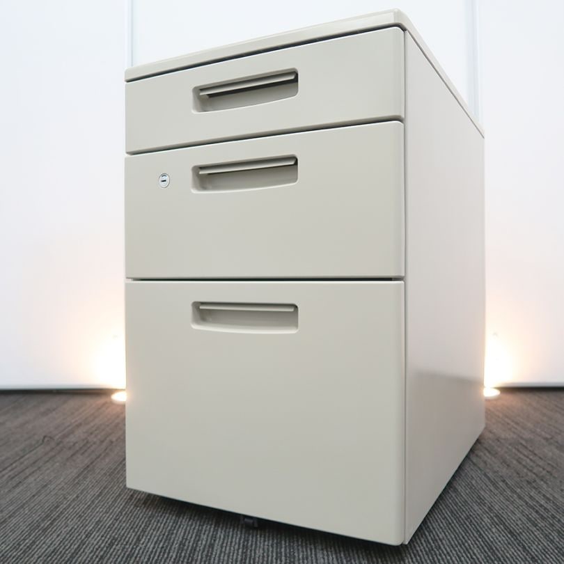 【中古】BS＋（ビーエス プラス）コクヨ ３段ワゴン 中古 3432