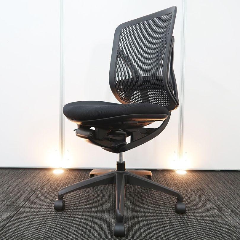 【オフィスチェア】中古オフィス家具<br>■イナバ／イエラ　※アームレスタイプ