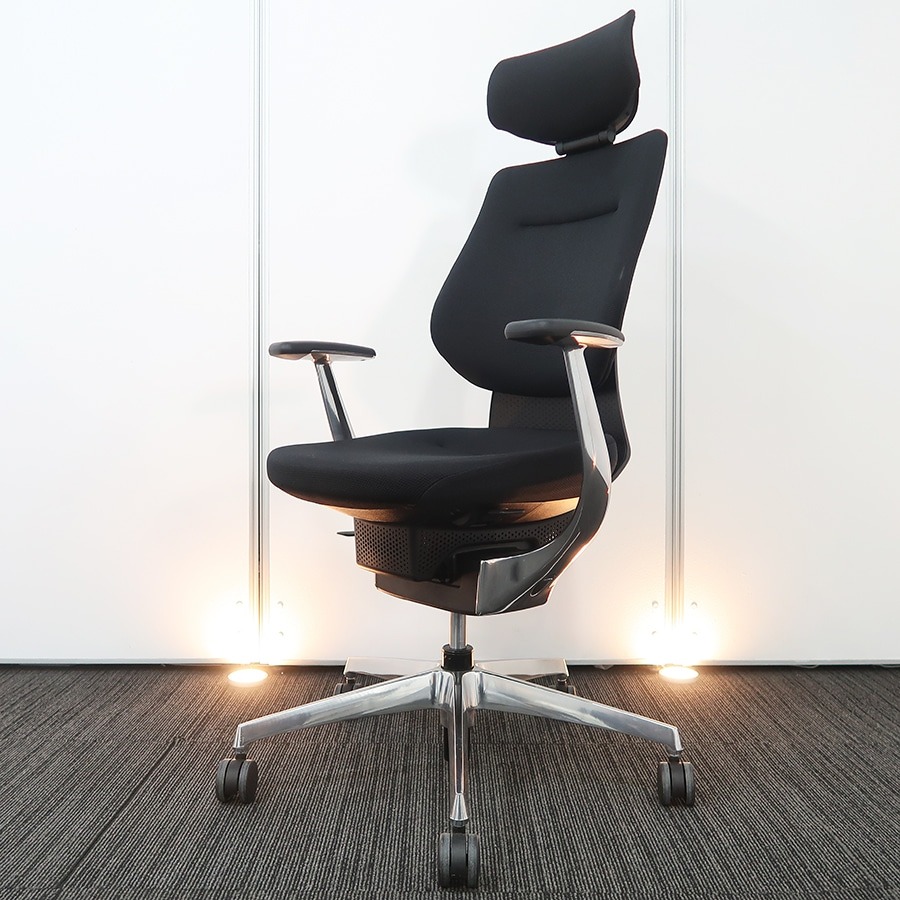 【オフィスチェア】中古オフィス家具<br>■コクヨ／ing（イング）※ヘッドレスト付き