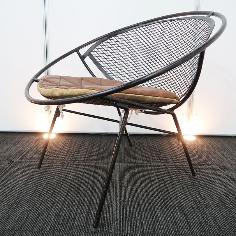 Knot antiques ノットアンティークス  パーソン ラウンジチェア　② 中古】 パーソン(PERSON) ノットアンティークス(Knot antiques) メタル