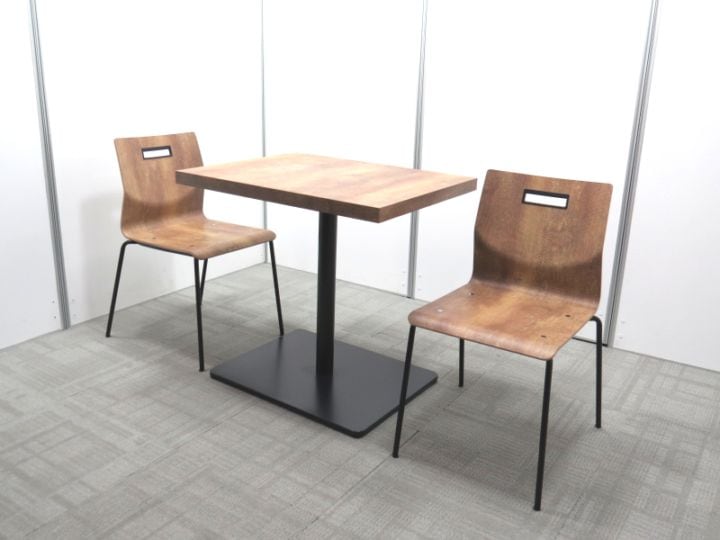 【中古】オカムラ アルトピアッツァ テーブル＋チェアセット　中古オフィス家具