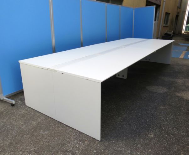 【中古】フレイ イナバ フリーアドレスデスク 幅4000 中古 3875
