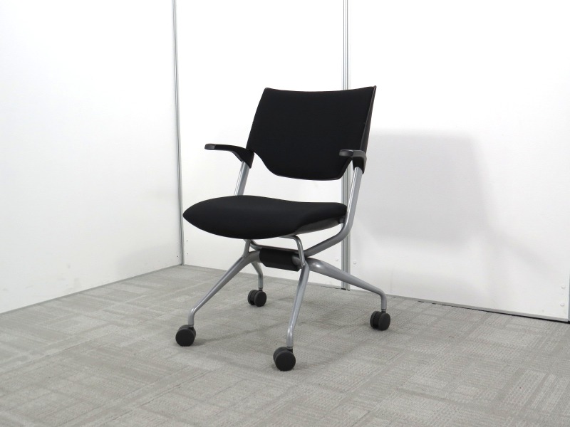 【中古】レクシブ イトーキ ミーティングチェア ネスティングチェア 中古 3876