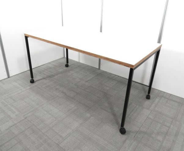 【中古】デスク  テーブル メーカー不明 W1500 中古 3894