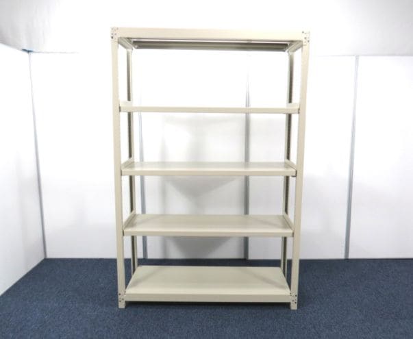 中古オフィス家具 メーカー不明 中軽量ラック W1200