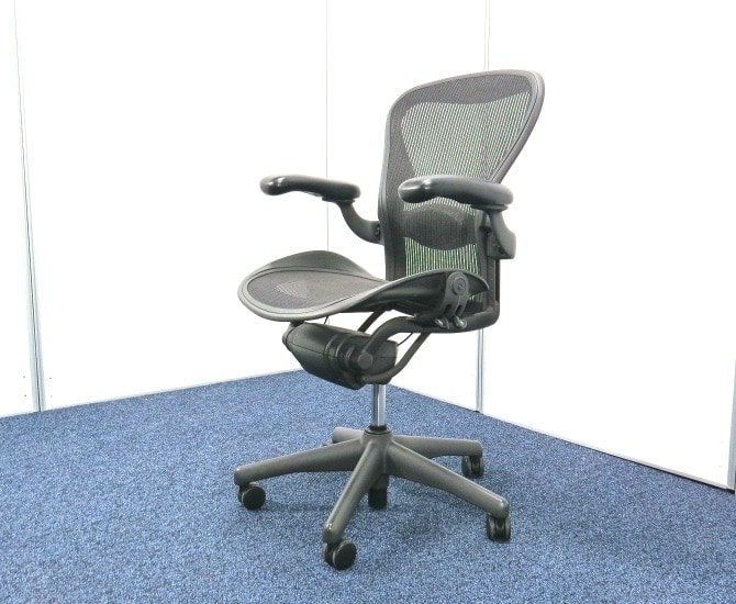 アーロンチェア ハーマンミラー(Herman Miller) フル装備 肘ダイヤルタイプ 中古 3943