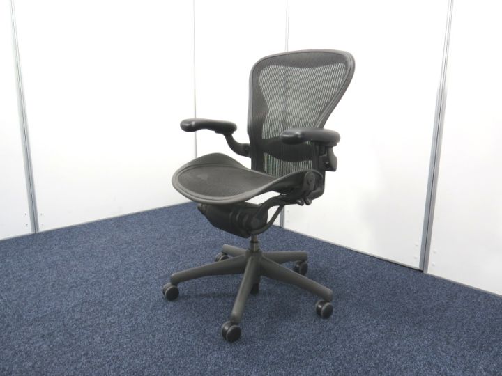 アーロンチェア ハーマンミラー(Herman Miller) フル装備 肘ダイヤルタイプ №1 中古 S3956