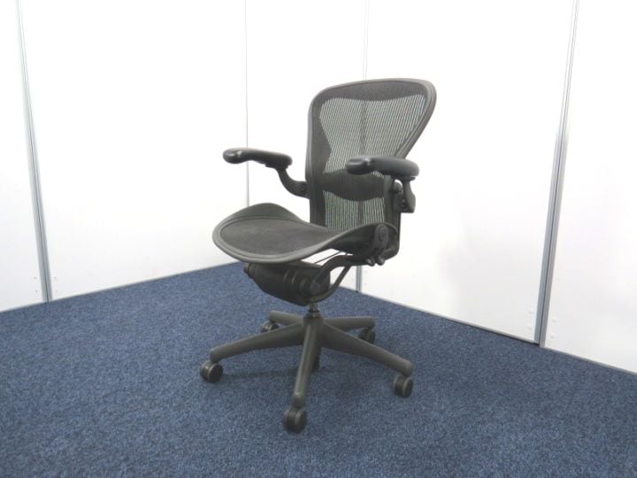 アーロンチェア ハーマンミラー(Herman Miller) フル装備 肘ダイヤルタイプ №2 中古 S3957