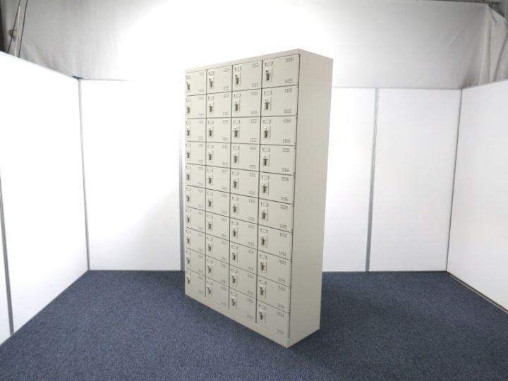 40人用シューズボックス 生興 貴重品ロッカー 中古 Y3959
