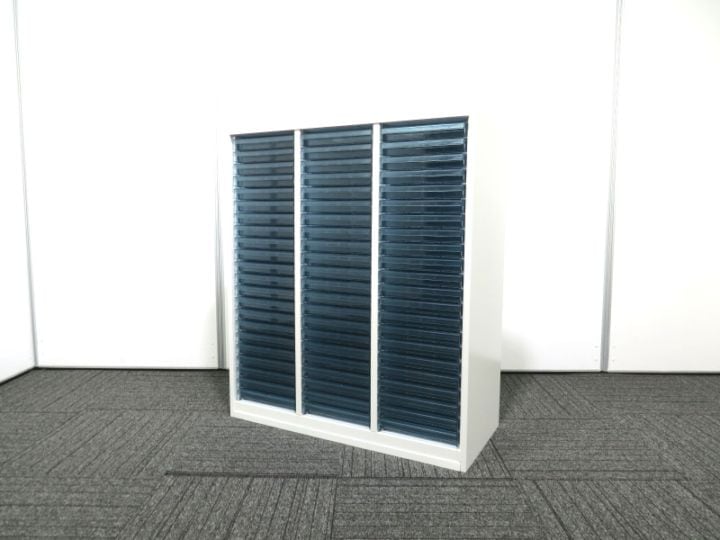 【中古】エディア コクヨ クリスタルトレーキャビネット 中古 S4000