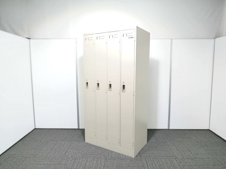 【中古】LKロッカー コクヨ 4人用 LK‐4F1C 中古 S4003