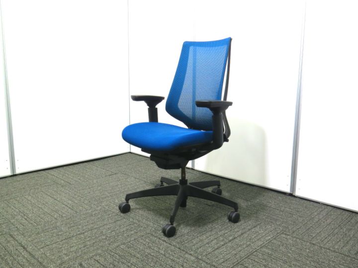 【10%off】デュオラ コクヨ メッシュ CRSG3000E6N 可動肘 中古 R4020