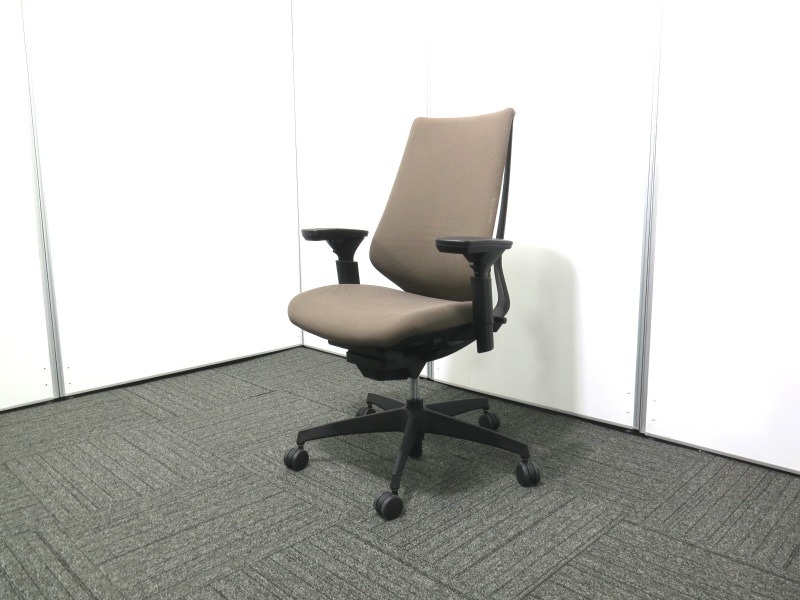 【10%off】デュオラ コクヨ CRSG3100E6 可動肘 背クッション 中古 R4021