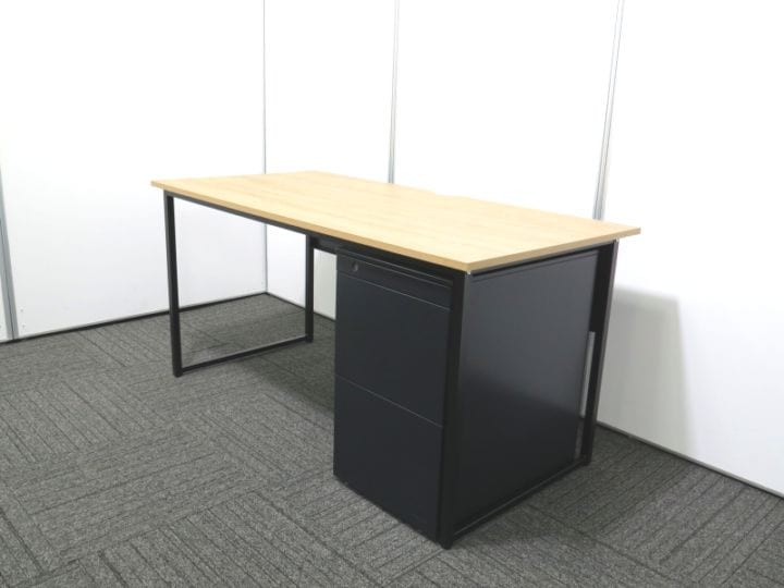 147平机+3段ワゴンセット 井上金庫＋オカムラ WNB＋プロユニット 中古 YR4022