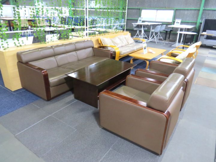 応接セット コクヨ CE-550/CE-553 中古 S4116