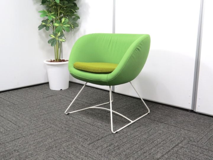 【中古】KC-610 イナバ ミーティングチェア 中古 P4212