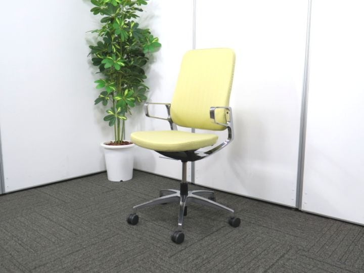 中古】イトーキ レヴィチェア KG-515SB-Z9U9 アルミミラー 中古