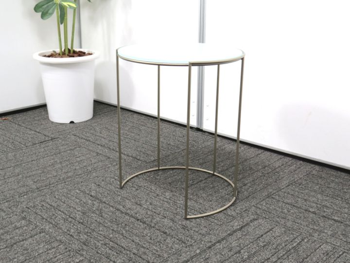 【中古】CLIPS/クリップス E40 アルフレックス 400φ サイドテーブル 23年製 中古オフィス家具 S4289