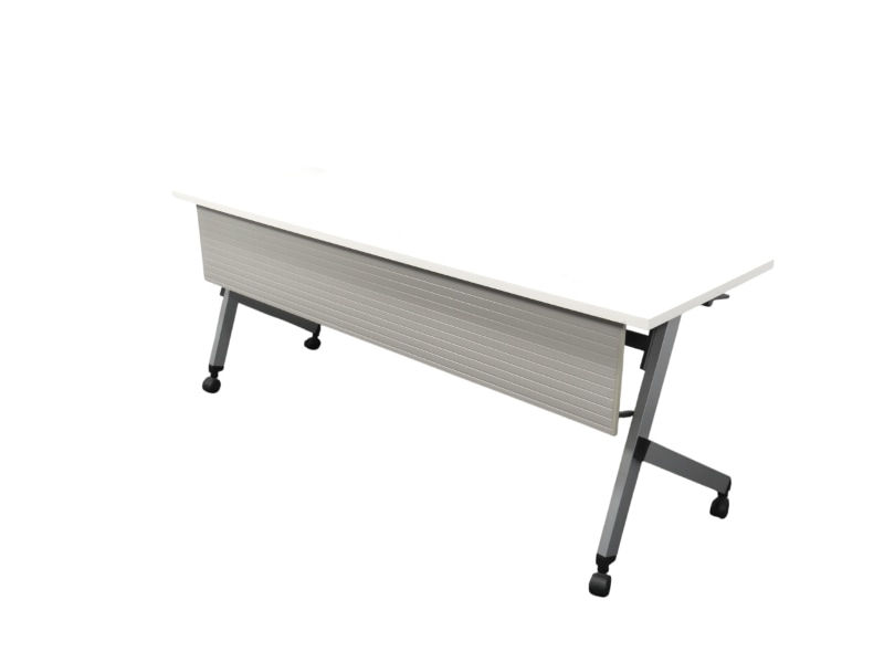 【中古】パラグラフ 内田洋行 平行スタックテーブル 幕板付 棚板付 1860 中古オフィス家具 S4316