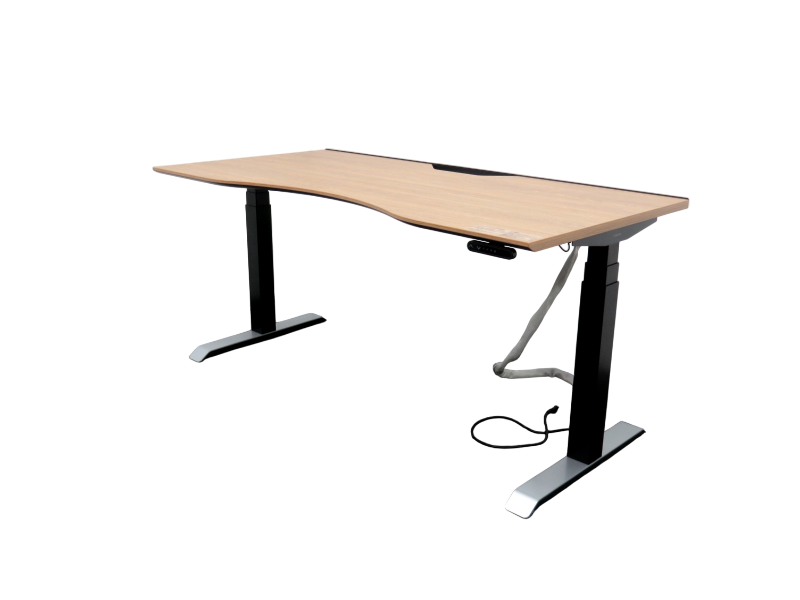 【中古】シークエンス コクヨ W1550 電動昇降デスク SDT-SEWS168MT4N 中古オフィス家具 R4344