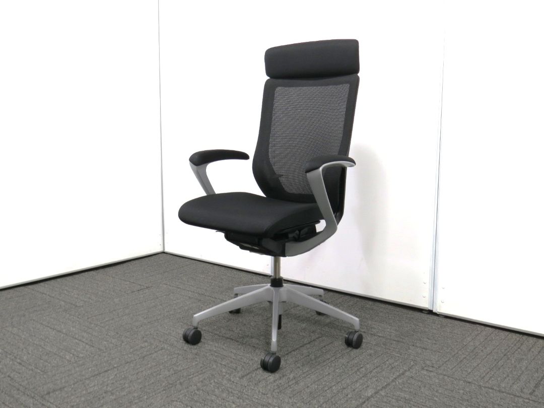 【中古】ミレッザ/mirezza イトーキ エクストラハイバック 23年製 中古オフィスチェア Y4352