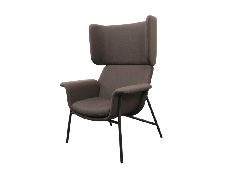 【中古】Notion/ノーション コクヨ 多目的・ミーティングチェア ダークブラウン 中古オフィスチェア Y4732