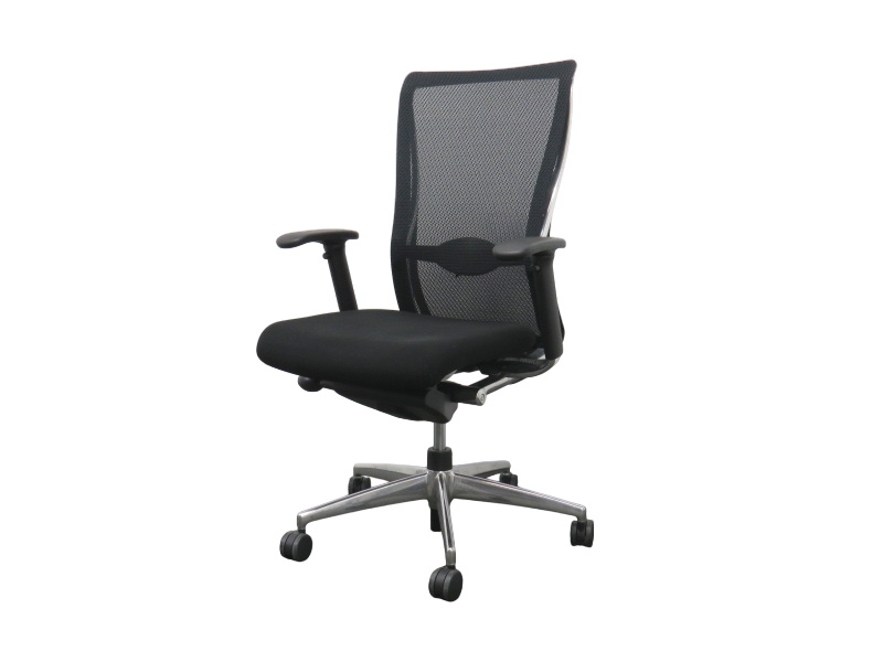 【中古】フォスター コクヨ ハイバックチェア 可動肘 中古オフィスチェア Y4751