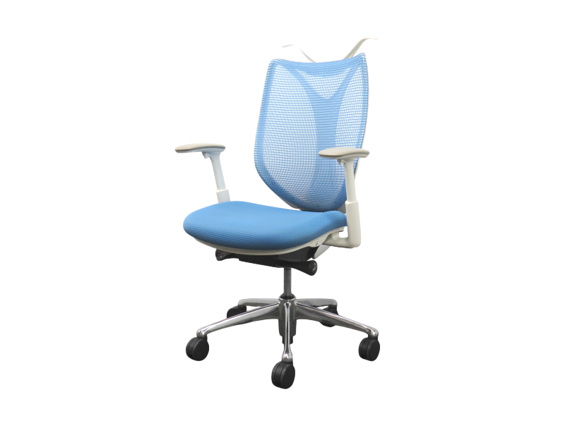【中古】サブリナ オカムラ 可動肘 ハンガー付 C854BW-FSY4 中古オフィスチェア R4756