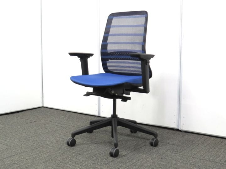 【中古】トニックチェア KOUPLUS/関家具 可動肘 中古オフィスチェア S4764