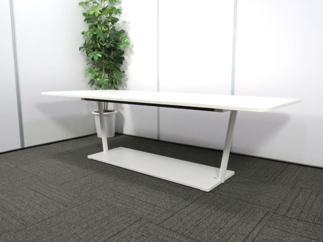 【中古】リージョン コクヨ T字脚 ミドルローテーブル 中古オフィス家具 R4787