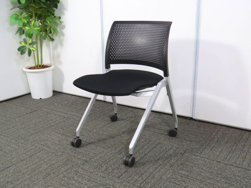 【中古】スプライン コクヨ ネスティングチェア 23年製 K11-S210W-BKB6 中古オフィス家具 S4816