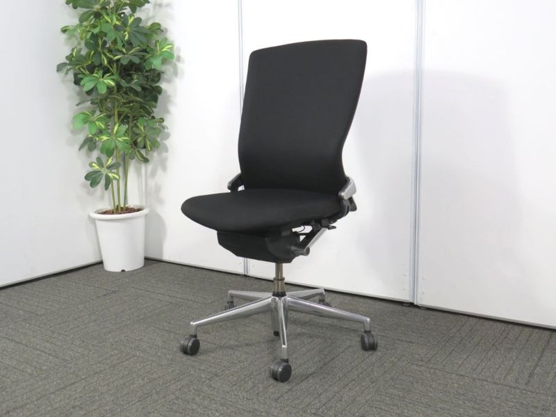 【中古】Pulse/パルスチェア 内田洋行 両面クロスタイプ 肘なし 中古オフィス家具 S4821