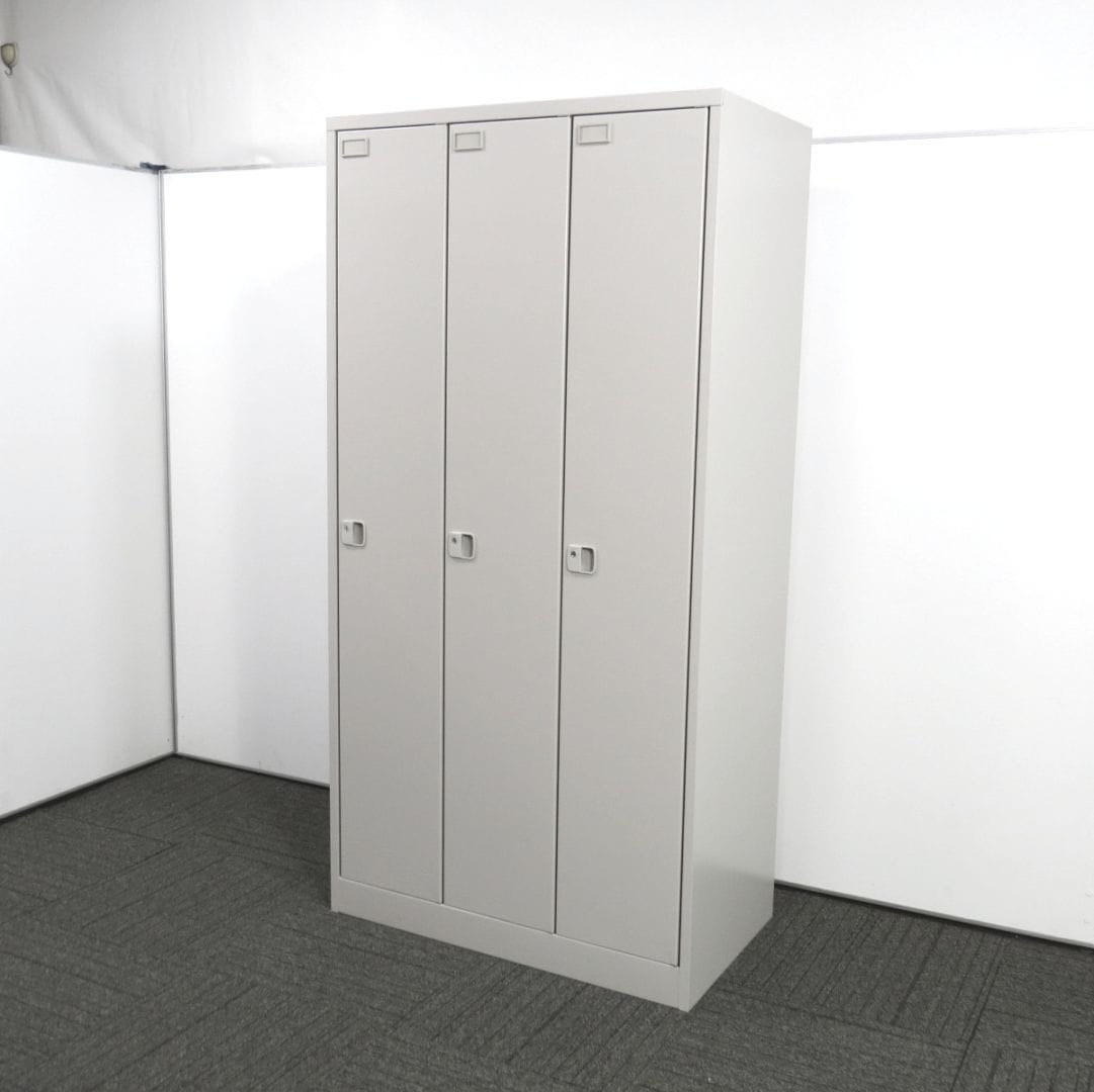 【中古】L型3人用ロッカー イトーキ HDL-0931SS-WE 中古オフィス家具 S4849