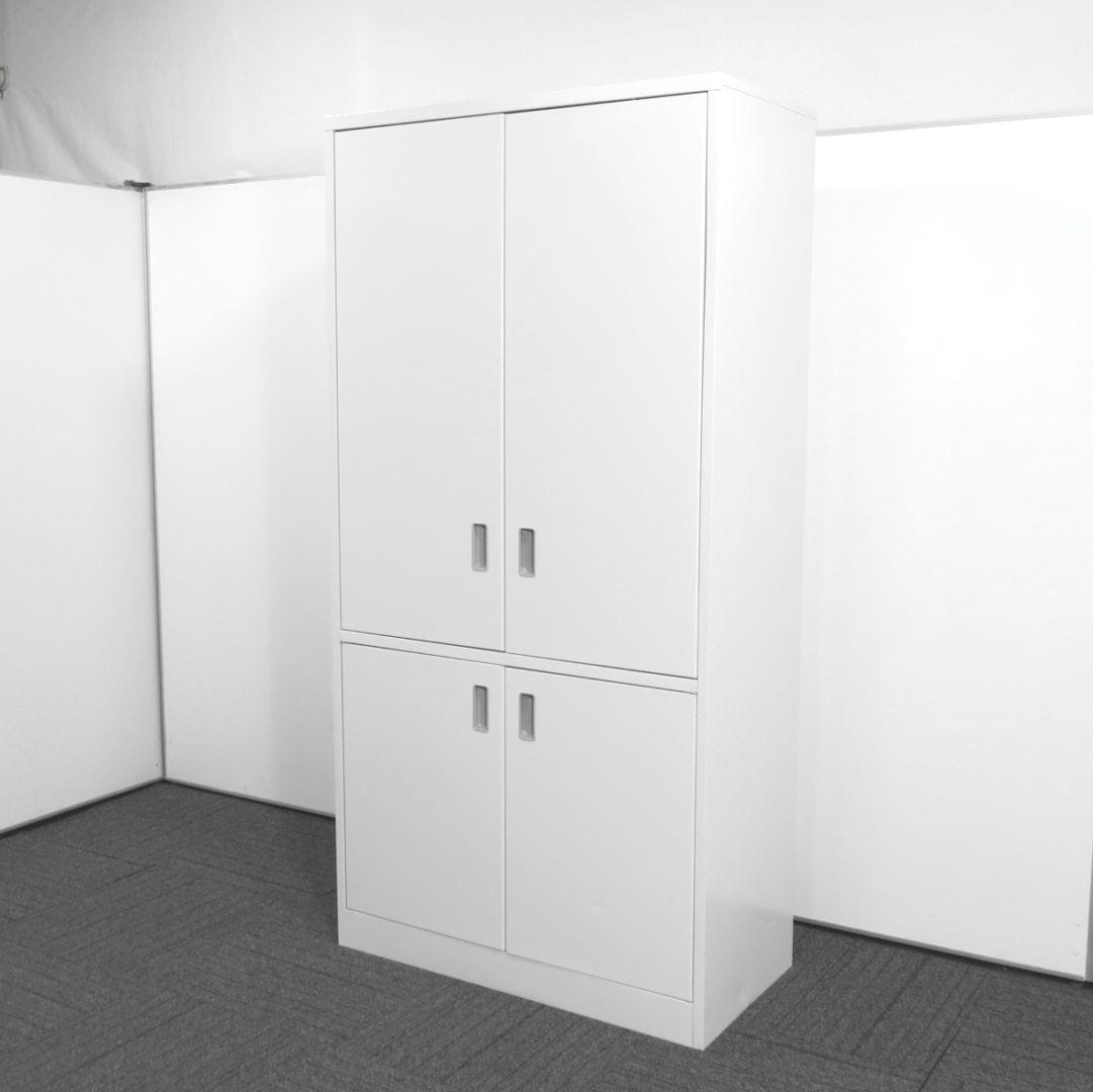 中古】エディア コクヨ 両開き書庫 BWUH-S79SSAWN 中古オフィス家具