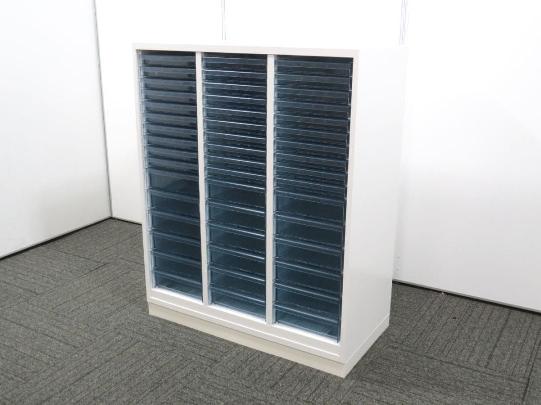 【中古】エディア コクヨ クリスタルトレイキャビネット 中古オフィス家具 S4901