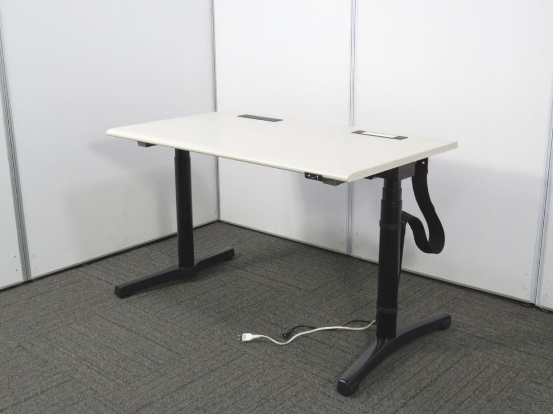 【中古】トイロ イトーキ 電動昇降デスク ラウンドエッジ JZDP-127H-CT161 中古オフィス家具 Y4925